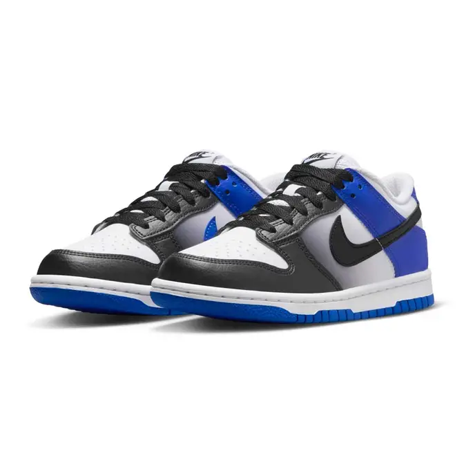 Nike Dunk Low GS Game Royal White Black | Where To Buy | HJ9209-400 ...