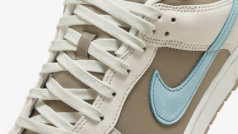 Nike Dunk Low Khaki Denim Turquoise HQ1175-240 Detail