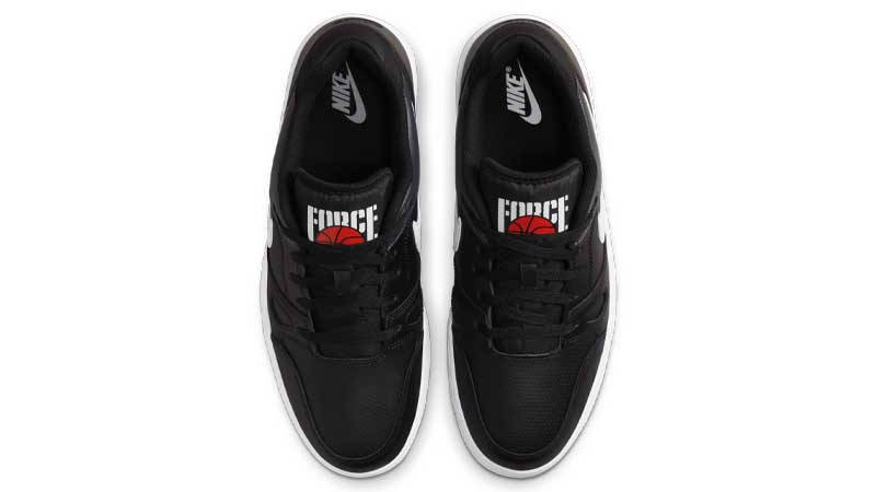 Nike Full Force Low Black White Middle