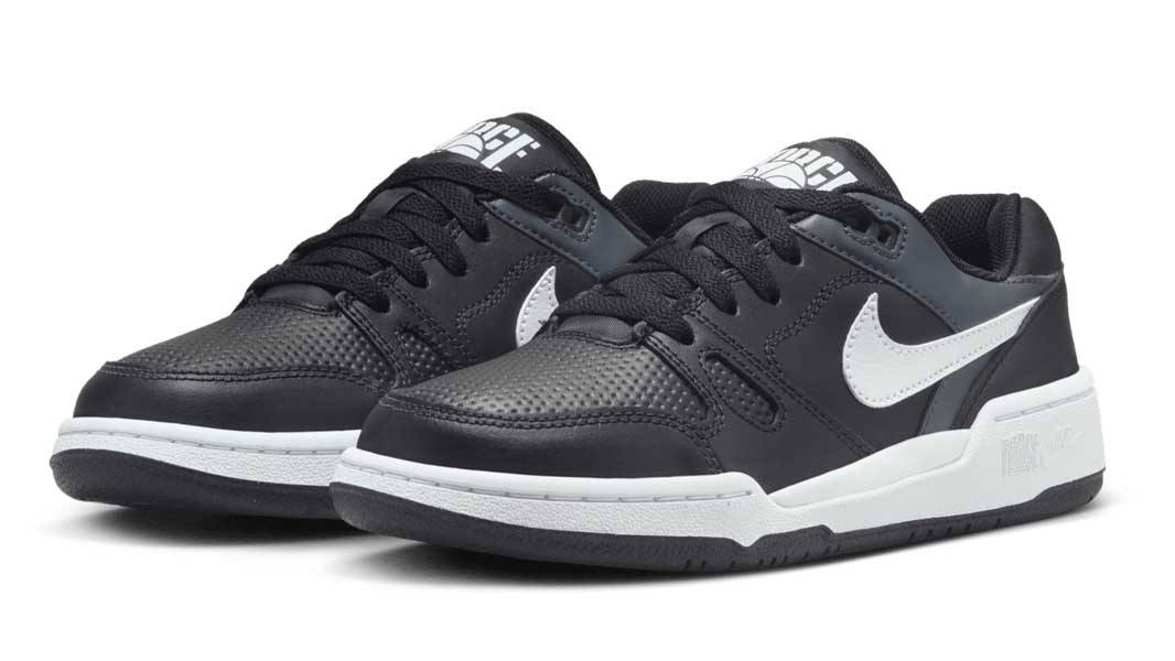 Nike Full Force Low GS Black White Front