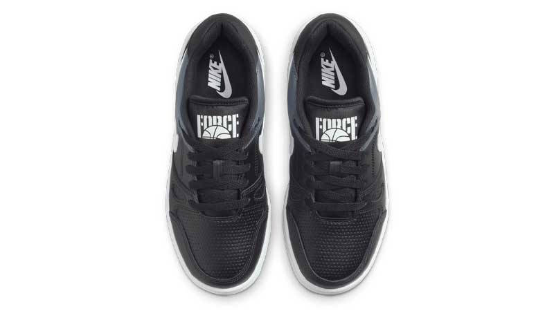 Nike Full Force Low GS Black White Middle