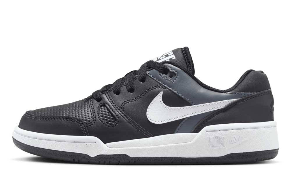 Nike Full Force Low GS Black White