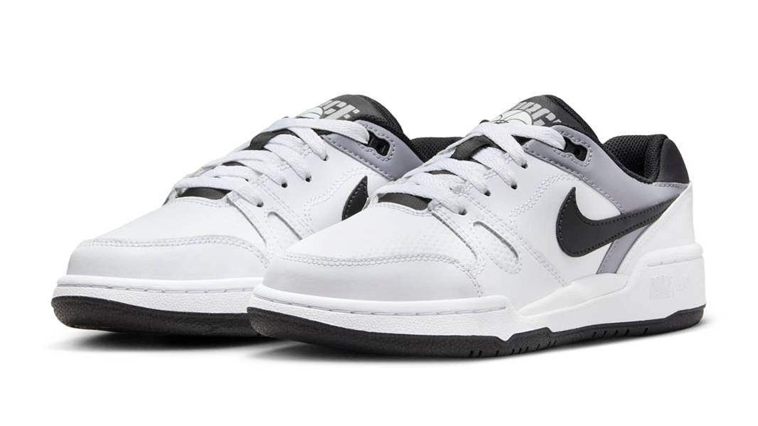 Nike Full Force Low GS White Pewter FV5929-101 Side