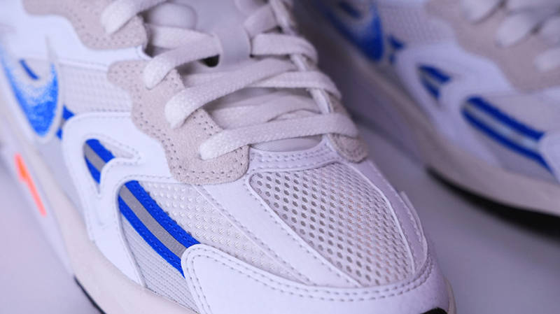 Nike Jam White Varsity Royal Detail