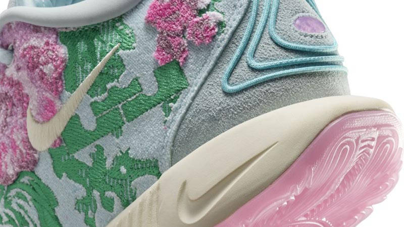 Nike LeBron 21 Pearl of Z Pink Multi Closeup