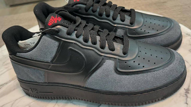 Nike SB Air Force 1 Black Grey front