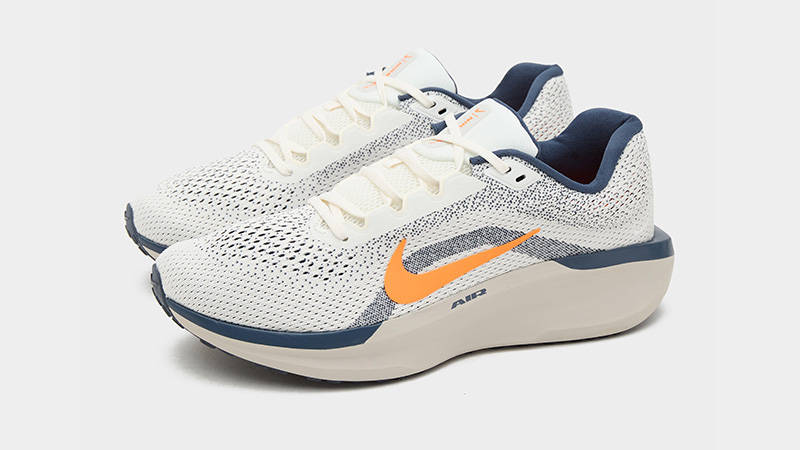 Nike Winflo 11 Thunder Blue Orange front
