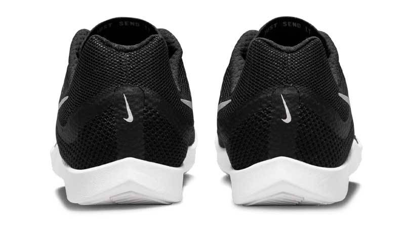 Nike Zoom Rival Black Metallic Silver Back