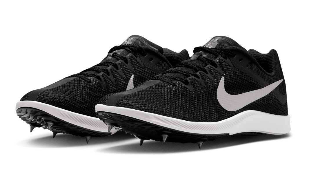 Nike Zoom Rival Black Metallic Silver Front