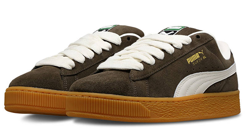 PUMA Suede XL Chestnut Brown front