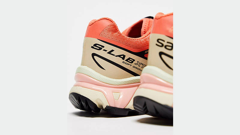 Salomon XT-6 Living Coral back