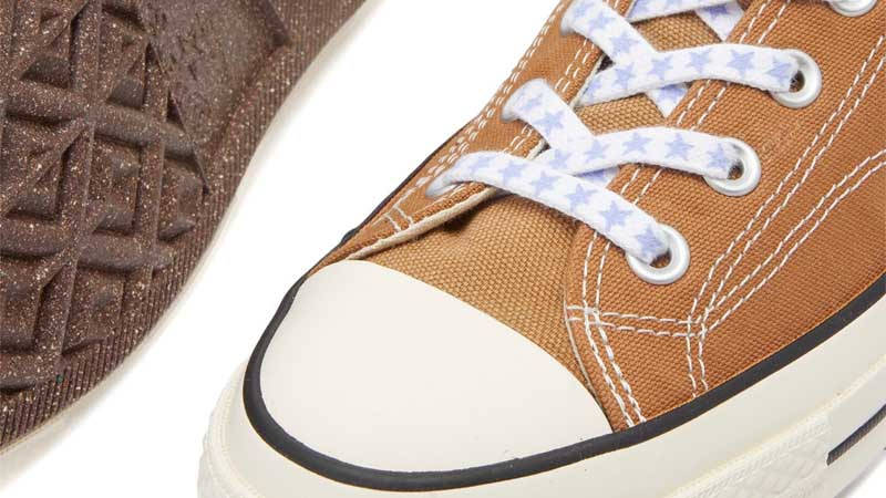 Sky High Farm Workwear x Converse Chuck 70 Hi Beige Front Closeup