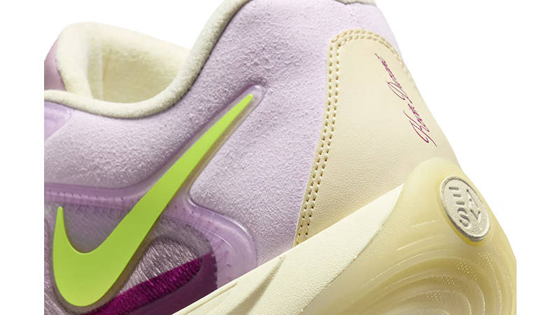 The Alchemist x Nike KD 17 Viotech Coconut Milk heel