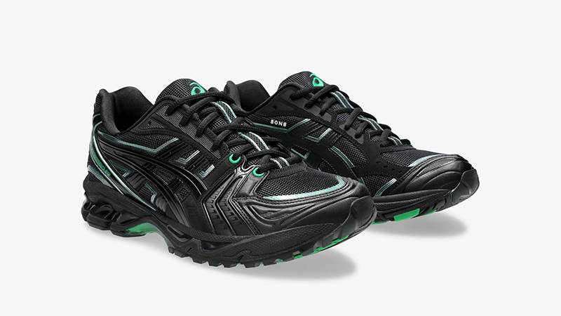 8ON8 x ASICS Gel Kayano 14 Black Green 1201B024-001 front