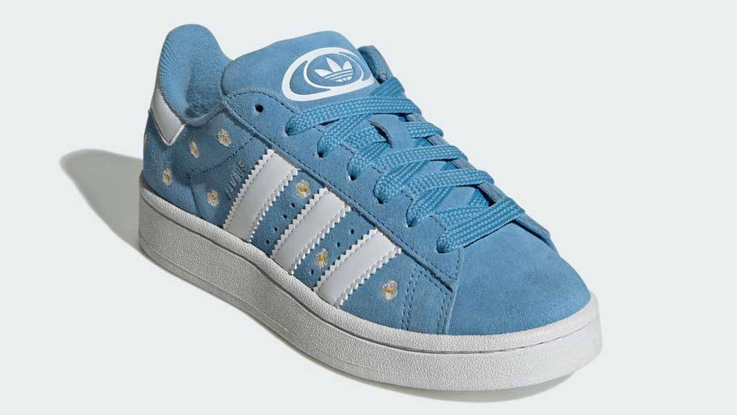 adidas Campus 00s GS Floral Light Blue Where To Buy IG6998