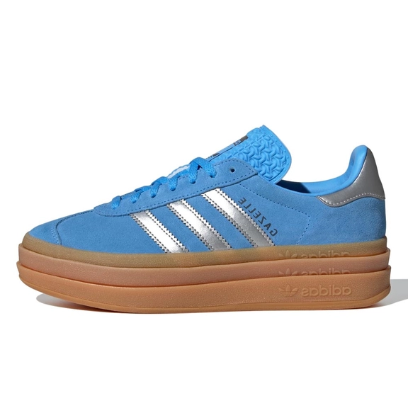 adidas Gazelle Bold Blue Burst Silver Metallic