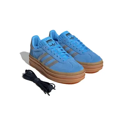 adidas Gazelle Bold Blue Burst Silver Metallic Pack