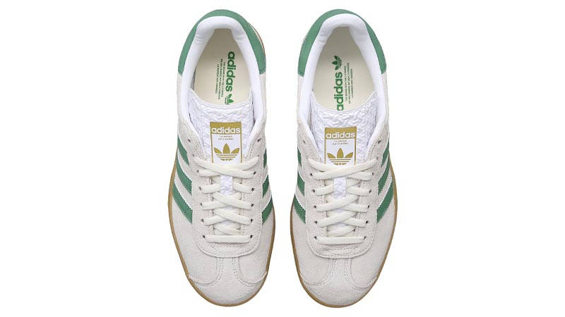 adidas Gazelle Bold Off White Preloved Green Middle
