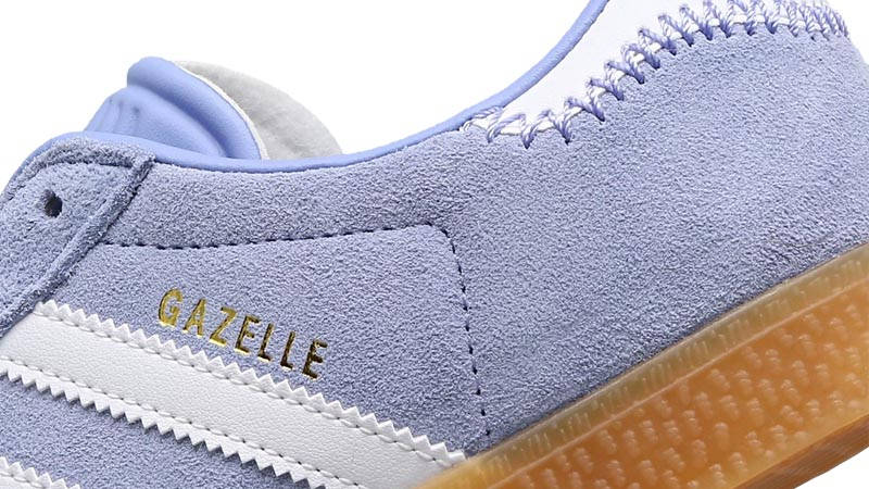 adidas Gazelle GS Blue Spark Closeup
