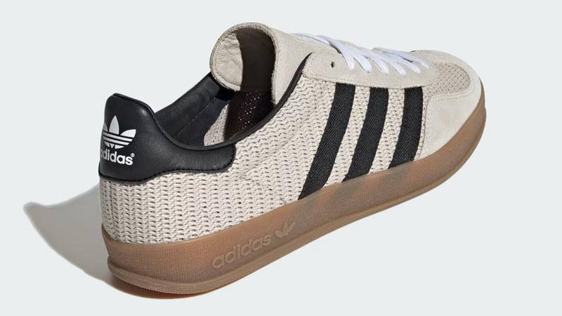 adidas Gazelle Indoor Aluminum Core Black Back