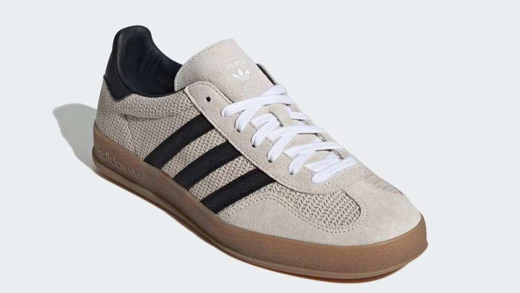 adidas Gazelle Indoor Aluminum Core Black Front