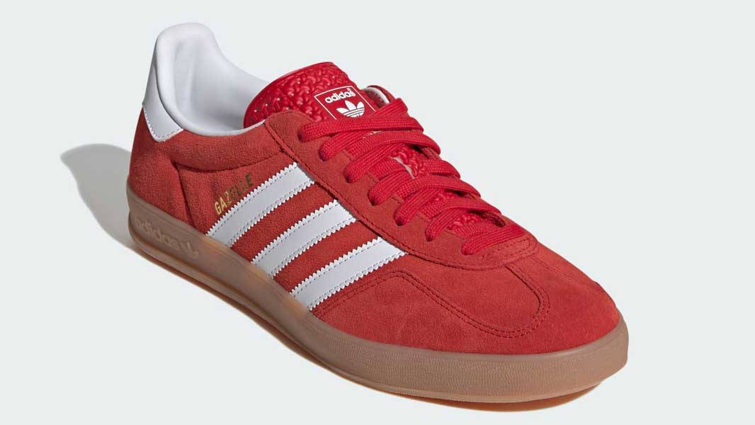 adidas Gazelle Indoor Better Scarlet Gum Front