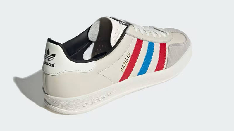 adidas Gazelle Indoor Chalk White Better Scarlet IE9091 Back