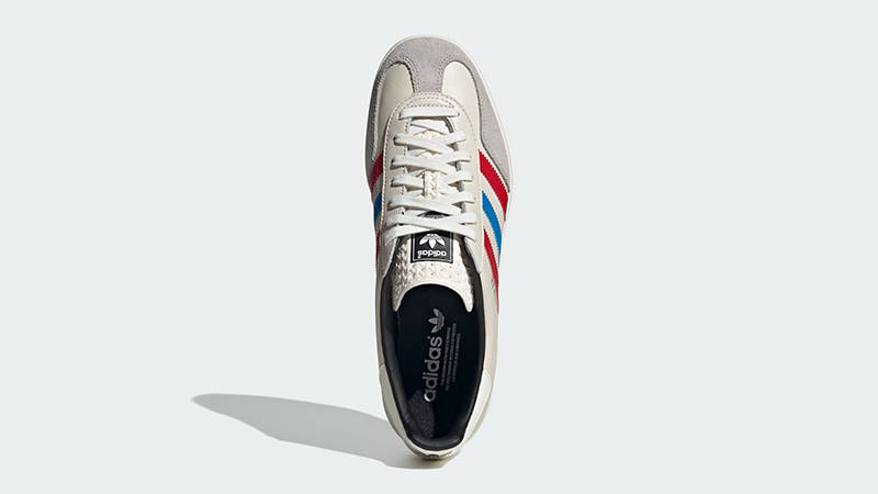 adidas Gazelle Indoor Chalk White Better Scarlet | IE9091 | The Sole  Supplier