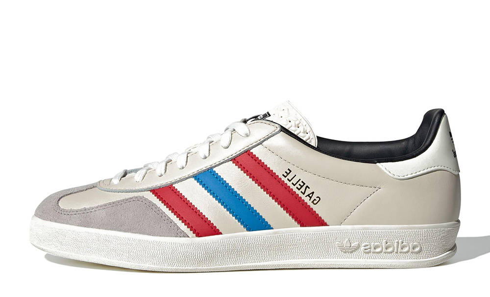 adidas Gazelle Indoor Chalk White Better Scarlet