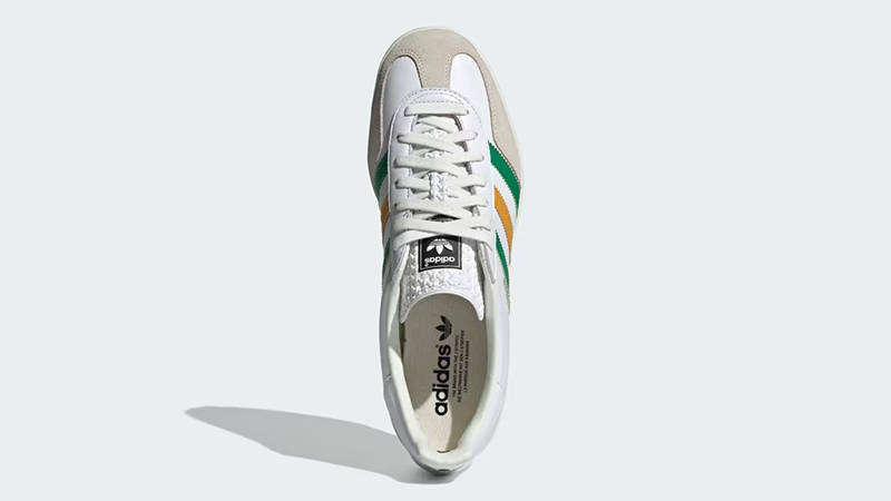 adidas Gazelle Indoor Cloud White Preloved Yellow IE9092 Top