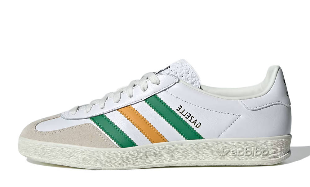 adidas Gazelle Indoor Cloud White Preloved Yellow