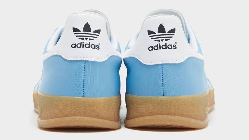 adidas Gazelle Indoor Light Blue White Back