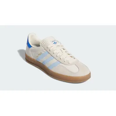 adidas Gazelle Indoor Off White Clear Sky Blue JI2004 Side