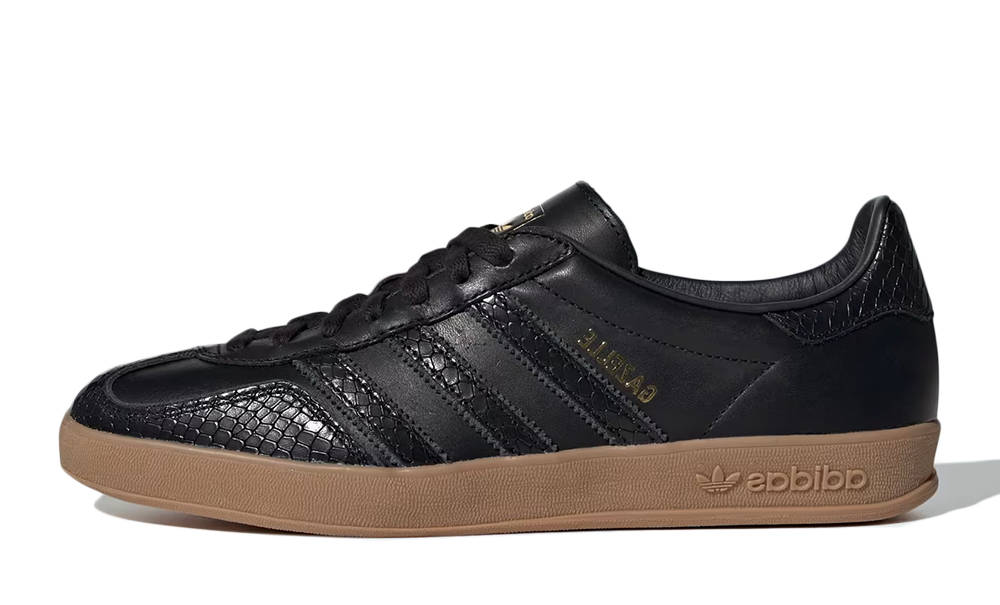 adidas Gazelle Indoor Snakeskin Black