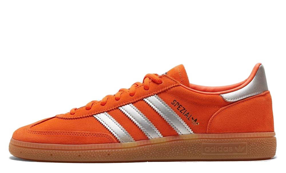 adidas Handball Spezial Orange Silver Metallic Where To Buy JH7557 The Sole Supplier