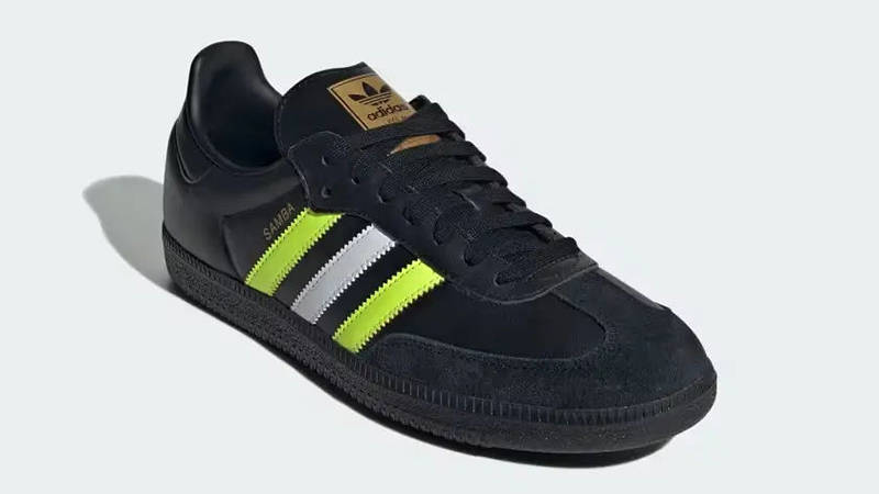 adidas Samba OG Black Solar Yellow ID1380 The Sole Supplier