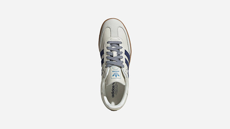 adidas Samba OG White Blue JI3907 middle