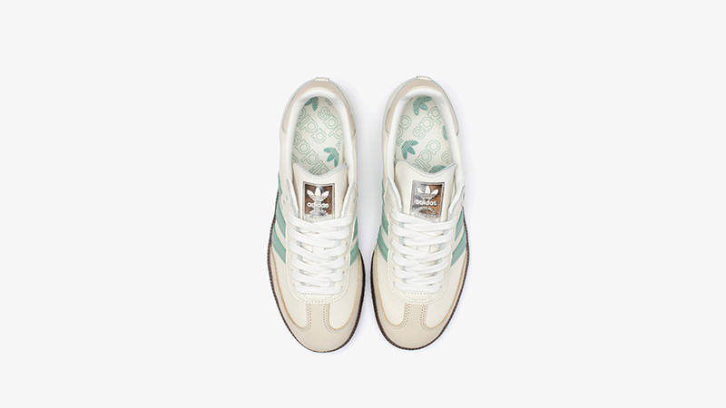 adidas Samba OG White Hazy Green IH2752 middle