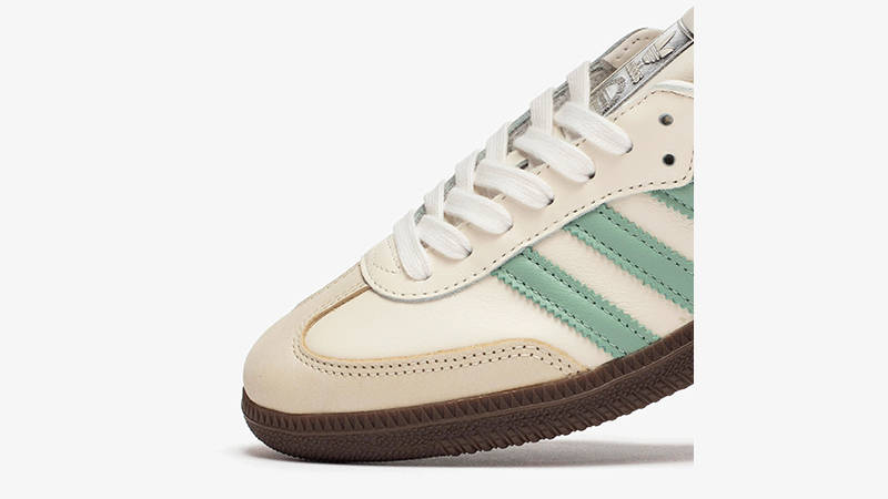 adidas Samba OG White Hazy Green IH2752 toe
