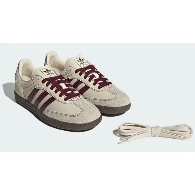 Maroon and white adidas hotsell