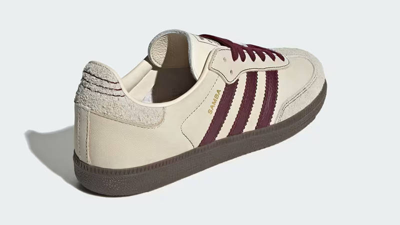 adidas Samba OG Wonder White Maroon | IG1987 | The Sole Supplier adidas Samba OG Wonder White Maroon | IG1987 | The Sole Supplier