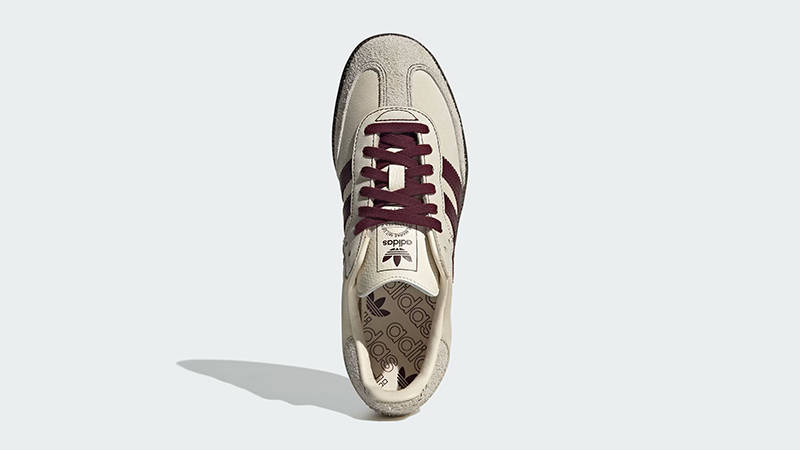 adidas Originals SAMBA OG（W） / IG1987 adidas Samba OG Wonder White Maroon | IG1987 | The Sole Supplier