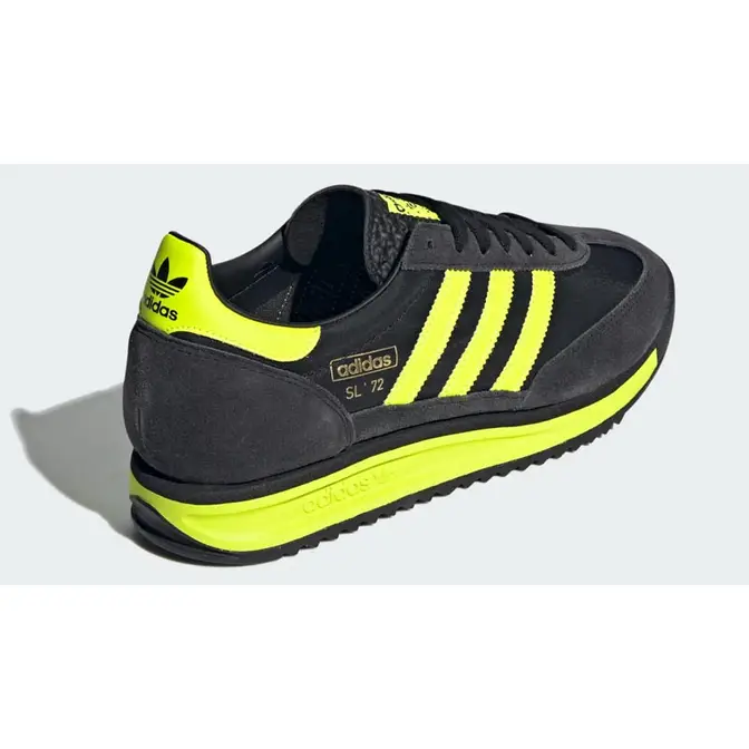 adidas SL 72 RS Black Solar Yellow | IG4647 | The Sole Supplier