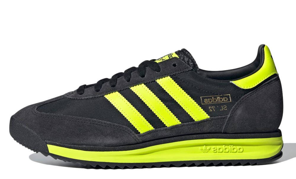 adidas SL 72 RS Black Solar Yellow