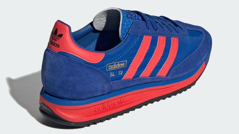 adidas SL 72 RS Blue Bright Red Back