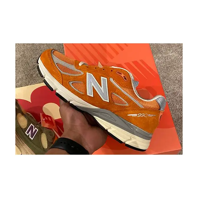 Aimé Leon Dore x New Balance 990v4 Orange | U9930L | The Sole Supplier