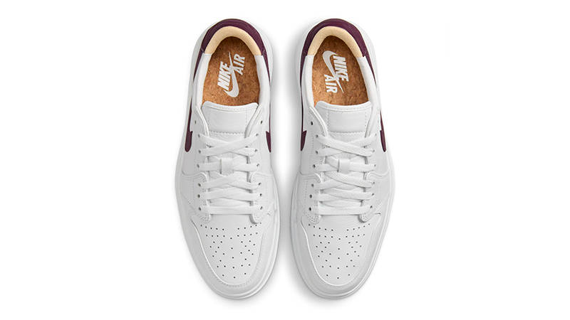 Air Jordan 1 Elevate Low White Bordeaux DH7004-162 Top