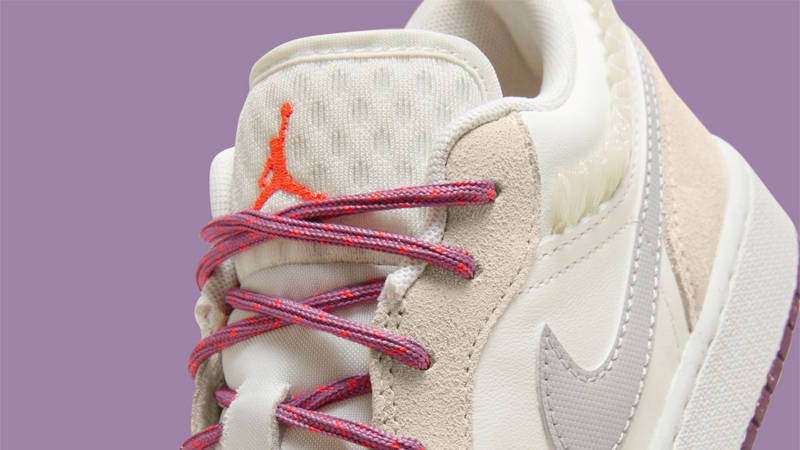 Air Jordan 1 Low GS Let's Play Side Closeup