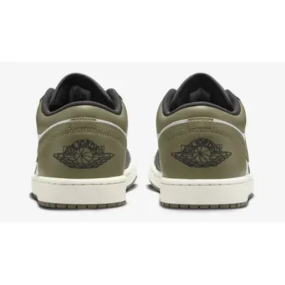Air Jordan 1 Low Medium Olive Back