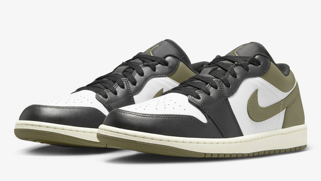 Air Jordan 1 Low Medium Olive | Where To Buy | 553558-092